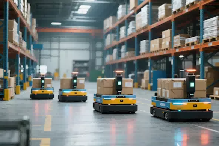 Polyurethane wheels are widely used in AGV vehicles
